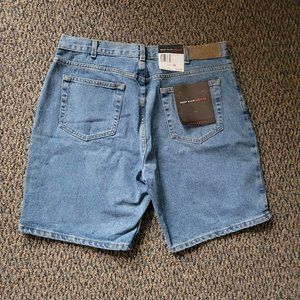 NWT Men's Perry Ellis 100% Cotton Denim Shorts Size 38